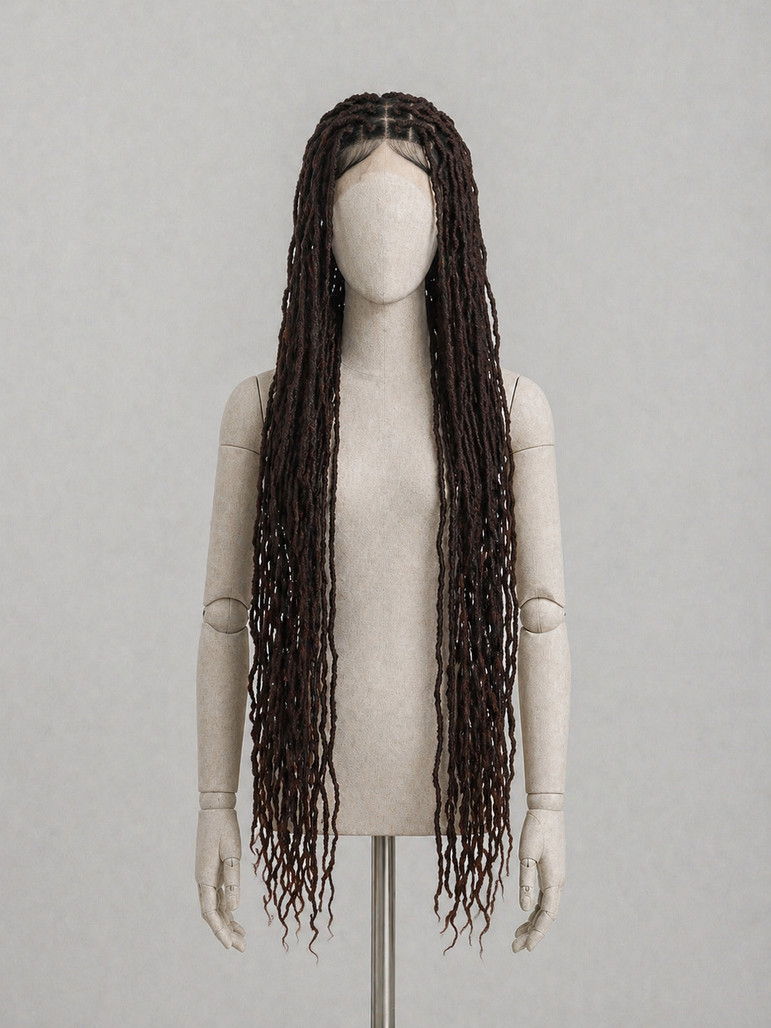 SQUARE KNOTLESS LOCKS BRAIDS WIGS