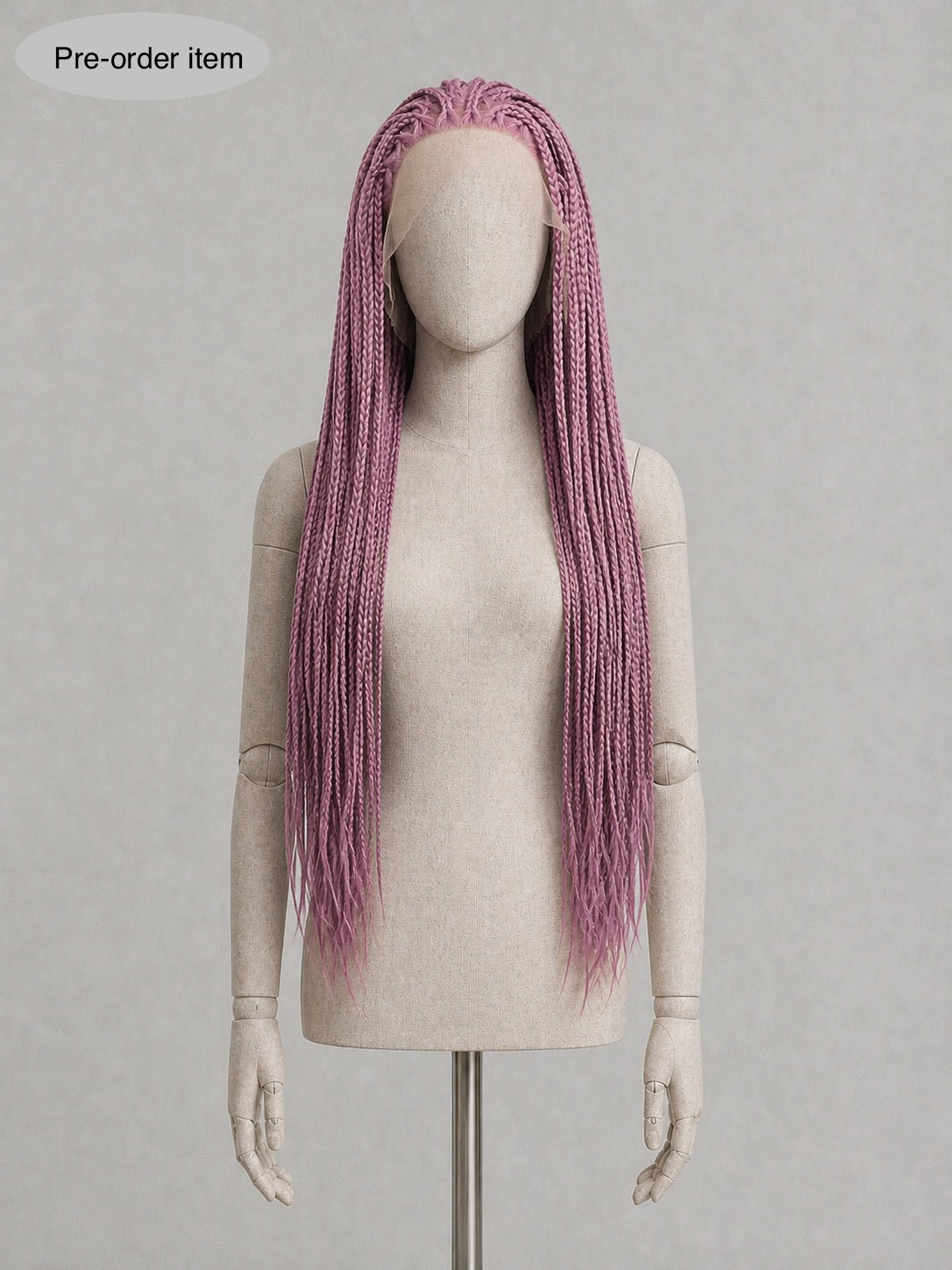 NOVA | Pink soft box braids wig