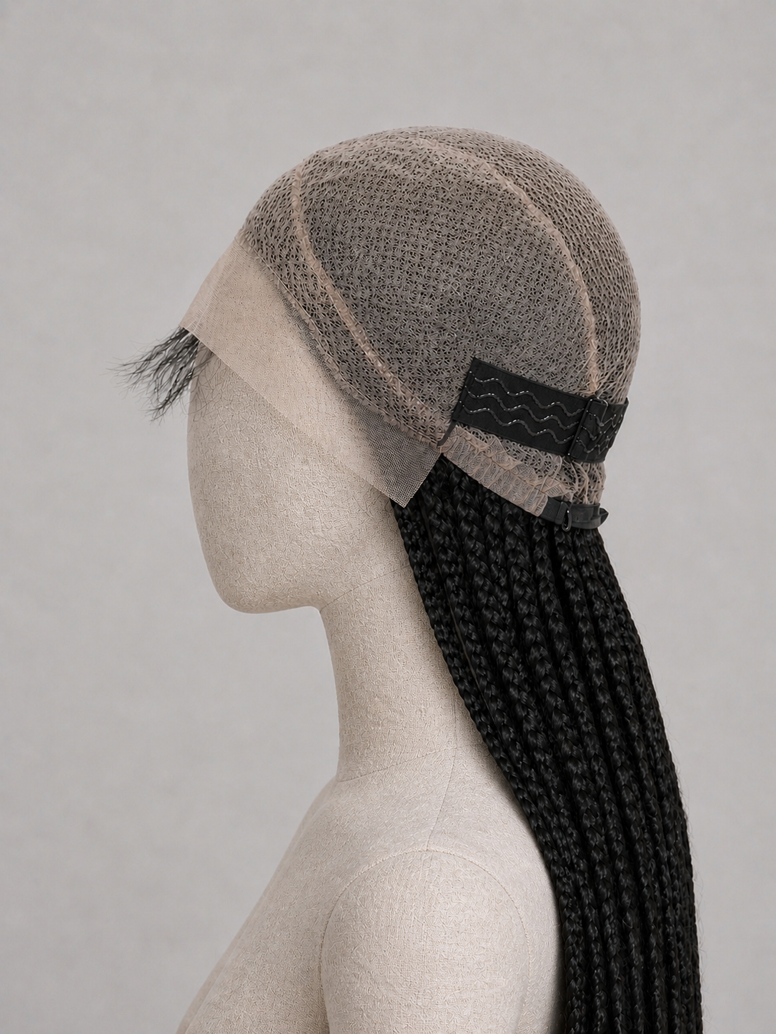 90CM Braids Full Lace Wig - Handwoven