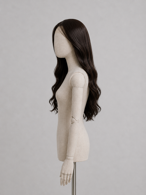 CAMILA | Deep brown wave wig