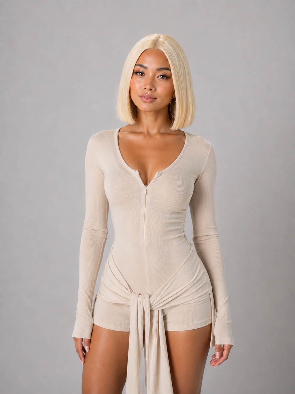 VICTORIA | Blond human Bob wig