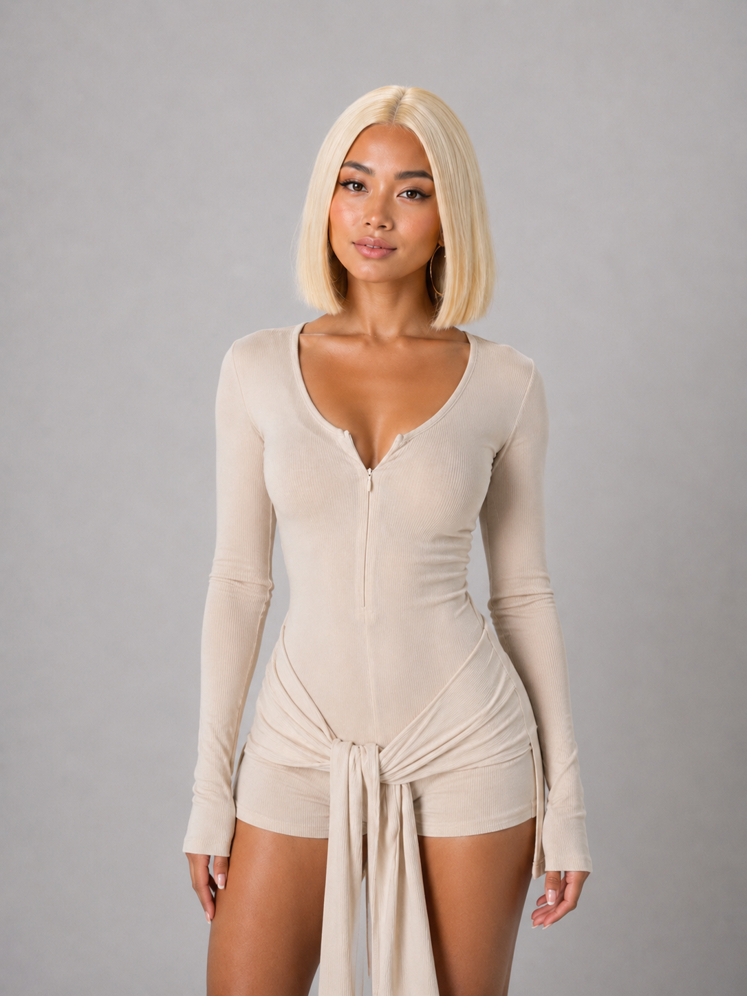 VICTORIA | Blond human Bob wig