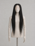 MONICA | Black box-braids wigs