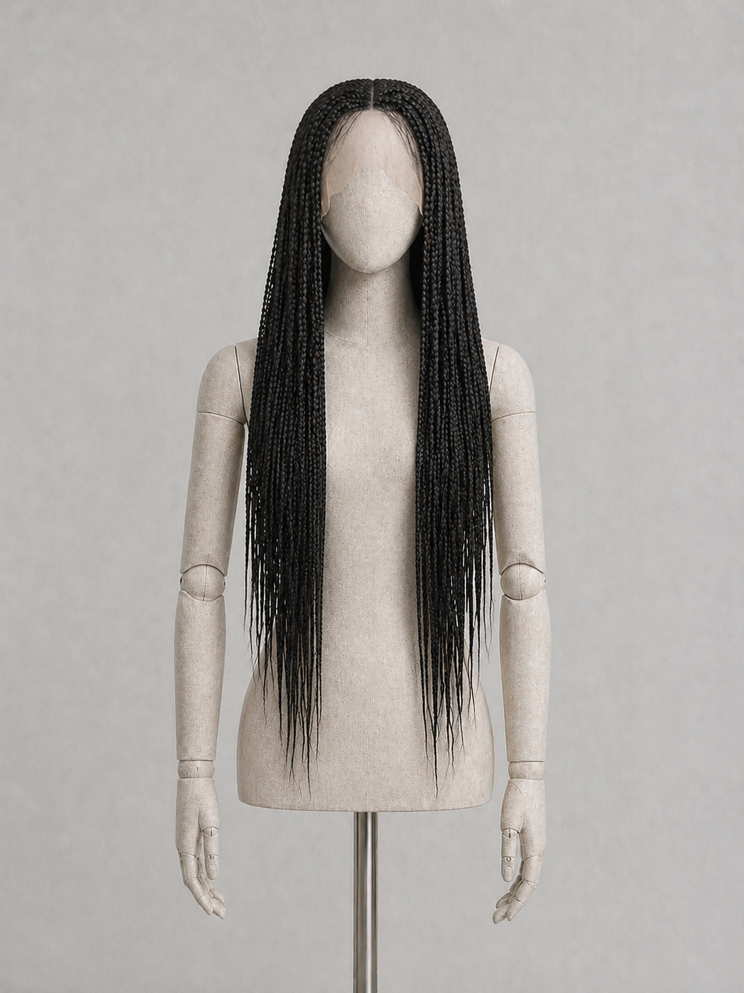 90CM Braids Full Lace Wig - Handwoven