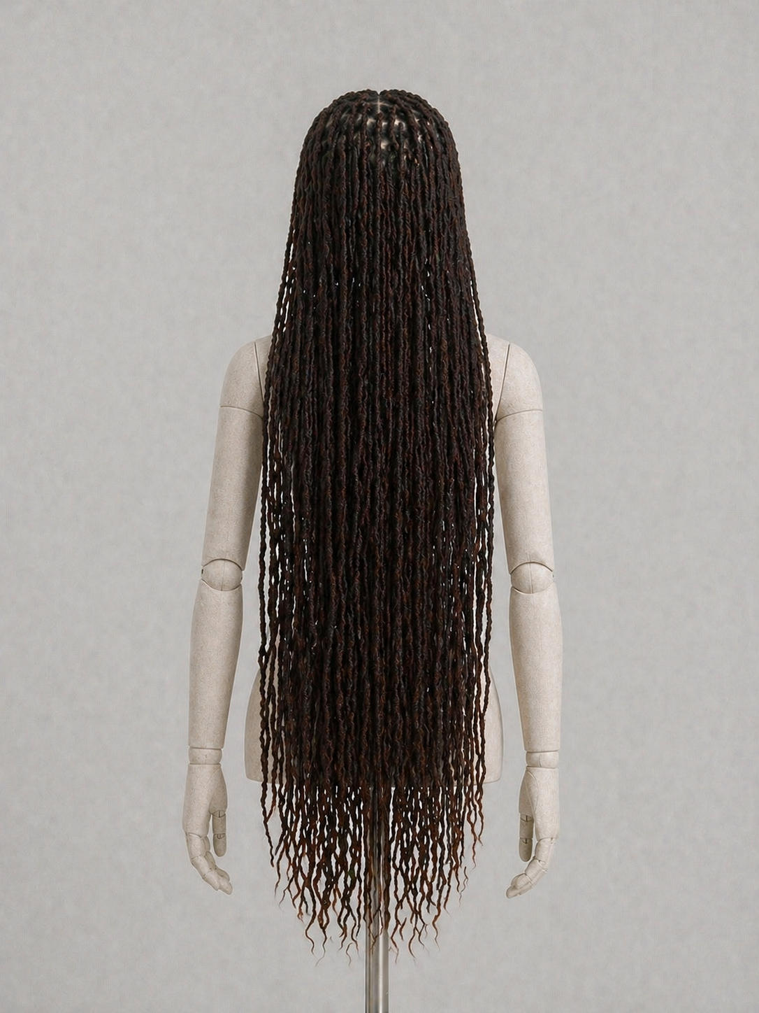 SQUARE KNOTLESS LOCKS BRAIDS WIGS