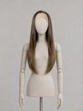 HAZEL | Brown silky straight wig