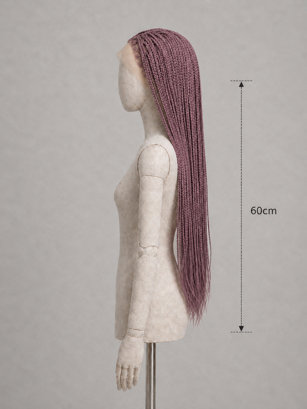 NOVA | Pink soft box braids wig