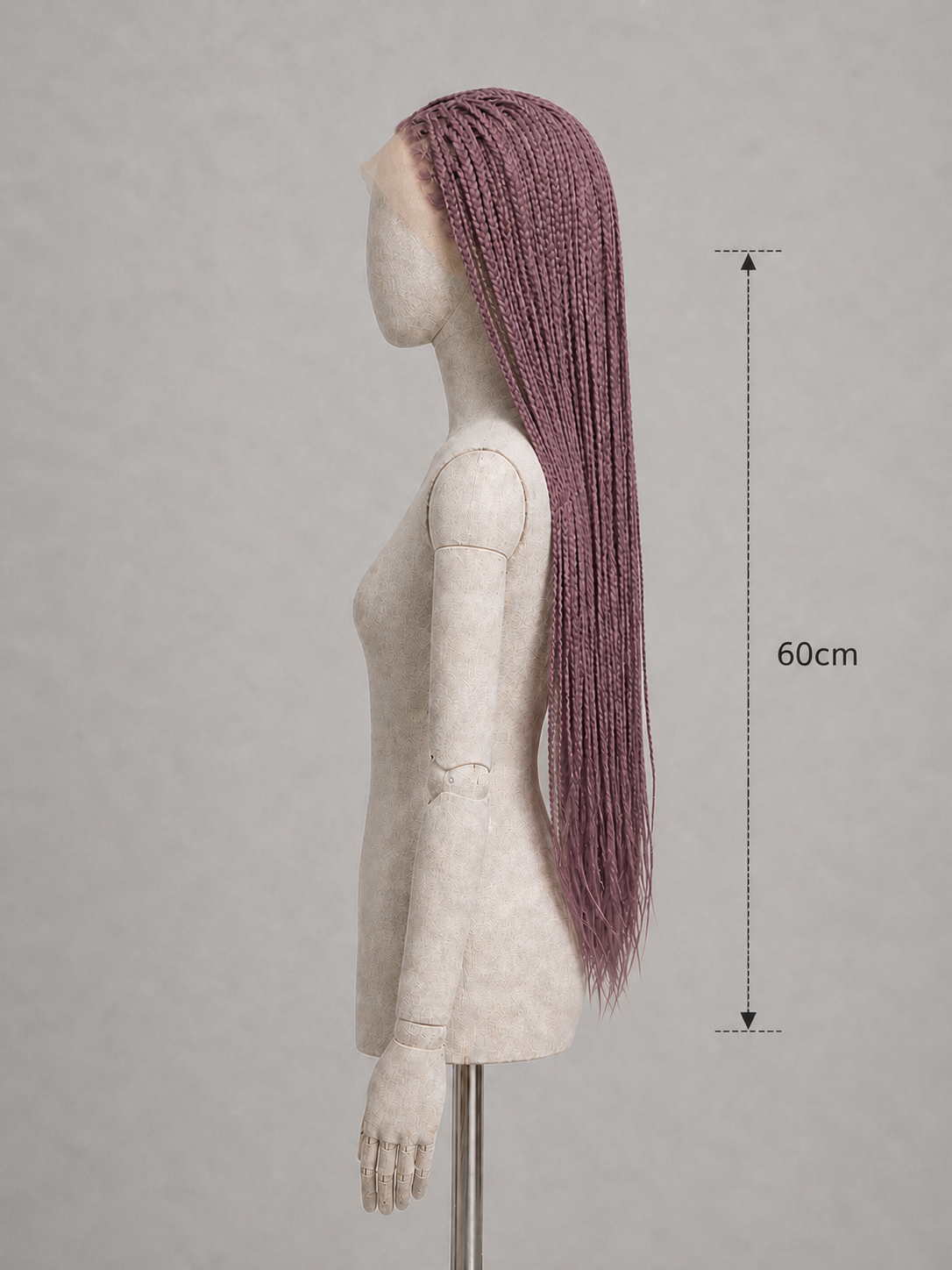 NOVA | Pink soft box braids wig