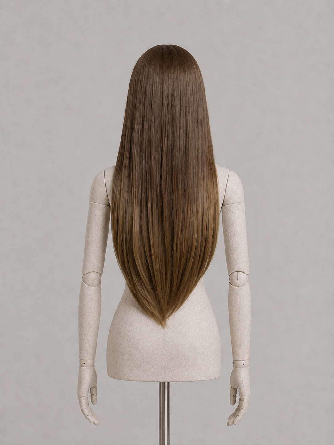 HAZEL | Brown silky straight wig