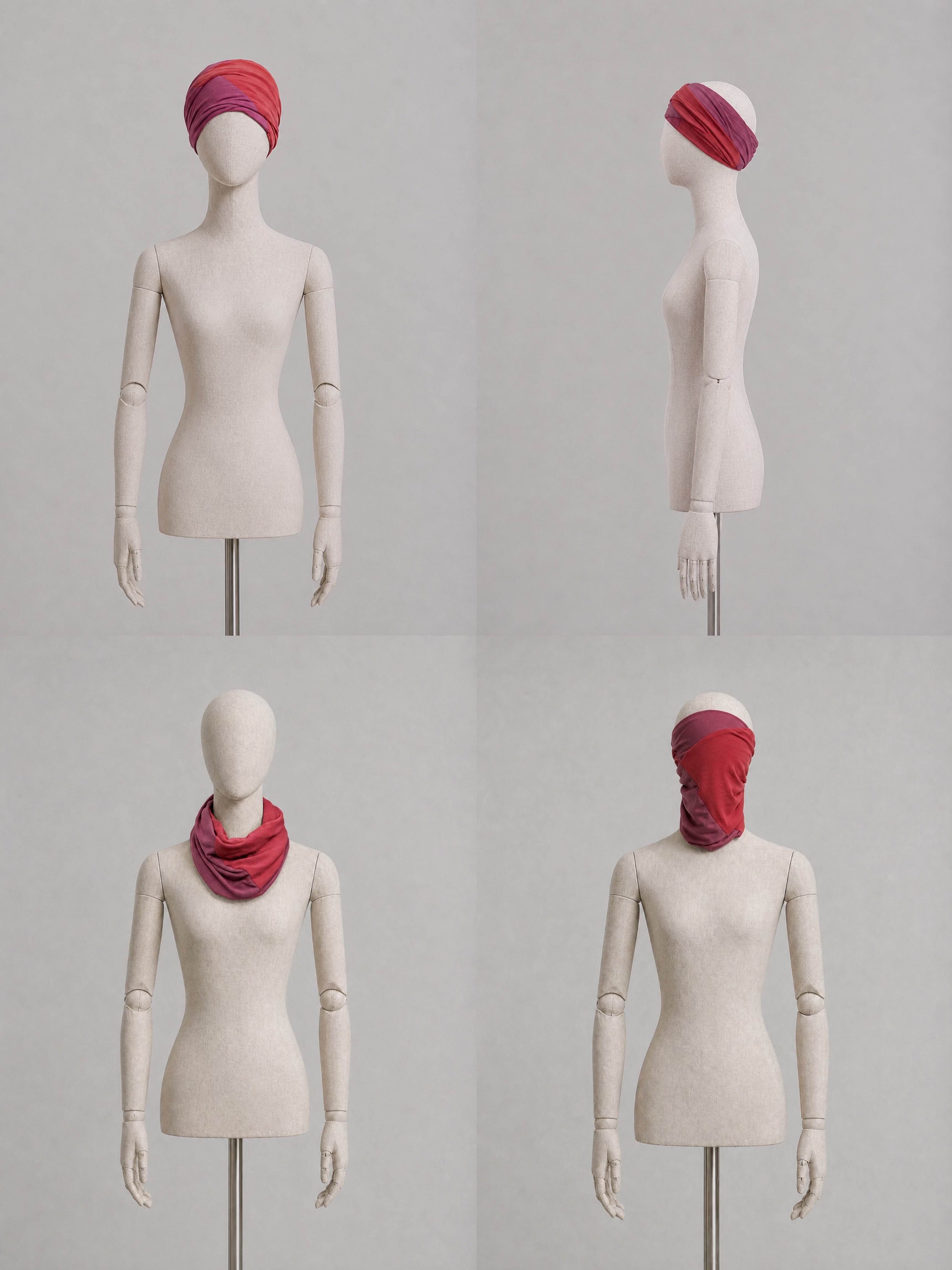 Multi-Way Stretch Soft Headband Hair wrap